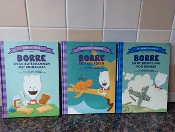 3x BORRE BOEKJES in NIEUWSTAAT groep 0, groep 1/2 en groep 6 beschikbaar voor biedingen