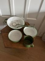 Emaille groen, Antiek en Kunst, Antiek | Emaille, Ophalen of Verzenden