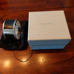 Armband van het merk Calvin Klein., Sieraden, Tassen en Uiterlijk, Armbanden, Verzenden, Zo goed als nieuw, Zwart, Staal