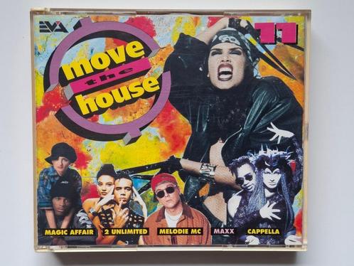 Move The House 11 2CD 1994 EVA House Techno Euro Dance, Cd's en Dvd's, Cd's | Dance en House, Gebruikt, Dance Populair, Ophalen of Verzenden