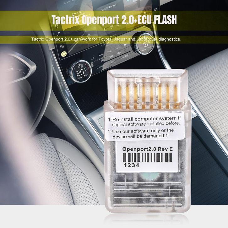 OPENPORT 2.0 TACTRIX TOYOTA TECHSTREAM ECU OBD2 CHIP TUNING, Auto diversen, Onderhoudsmiddelen, Ophalen of Verzenden
