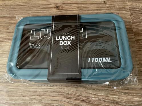 Senza Lunchbox 1100ML Blauw NIEUW EN GESEALD, Huis en Inrichting, Keuken | Keukenbenodigdheden, Nieuw, Ophalen of Verzenden
