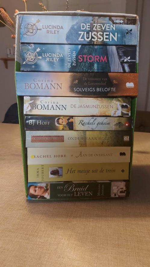 Lucinda Riley, corina Bomann,:BJ Hoff,Melissa Jagears,  9 X., Boeken, Romans, Zo goed als nieuw, Nederland, Ophalen of Verzenden