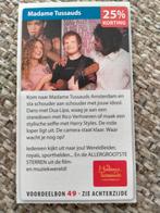 Madame Tussauds, Drie personen of meer, Kortingsbon