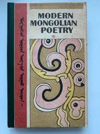 Modern Mongolian Poetry 1921~1986 Mongoolse Poezie, Ophalen of Verzenden, Gelezen