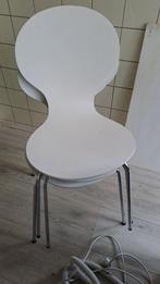 moderne eetkamerstoelen naar Arne Jacobsen, Design, kevermodel Arne Jacobsen, Drie, Wit, Zo goed als nieuw