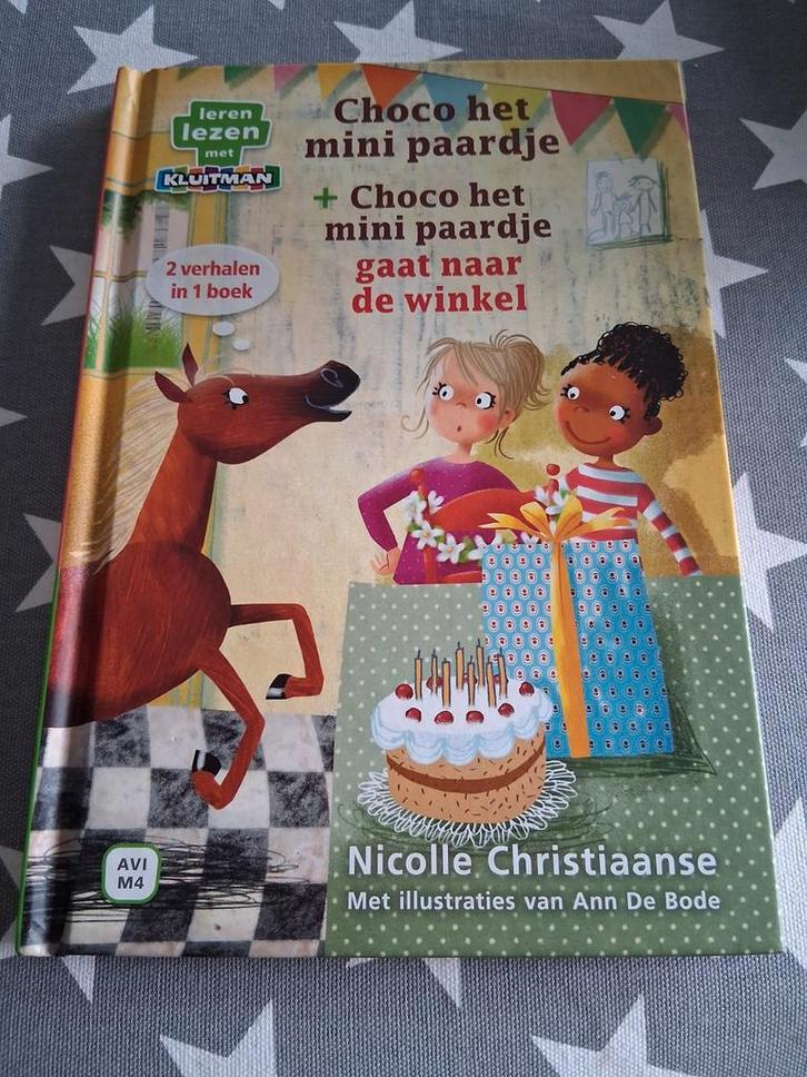 Boek 2in1 boek nicolle christiaanse  - Choco het minipaardje, Boeken, Kinderboeken | Jeugd | 10 tot 12 jaar, Zo goed als nieuw