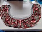 Vintage kraag met pailletten  ,leuk voor de kerst, Ophalen of Verzenden