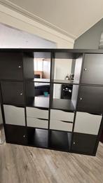 Kast ikea, Huis en Inrichting, Ophalen, Gebruikt, 150 tot 200 cm, Zwart, strak en stijlvol