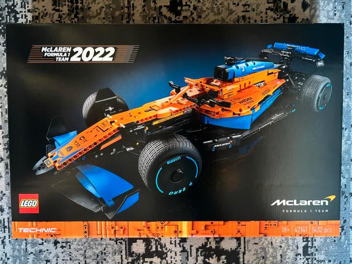 Lego Technic 42141 McLaren F1 met Pirelli banden, Kinderen en Baby's, Speelgoed | Duplo en Lego, Zo goed als nieuw, Lego, Complete set