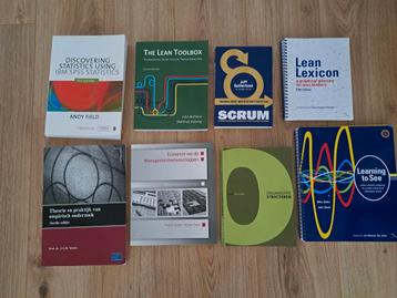 Diverse studieboeken management/bedrijfskunde beschikbaar voor biedingen
