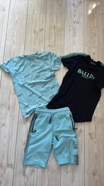Ballin broek met 2 t-shirts broek 164 shirts 152 past samen, Ophalen of Verzenden, Gedragen, Maat 46 (S) of kleiner