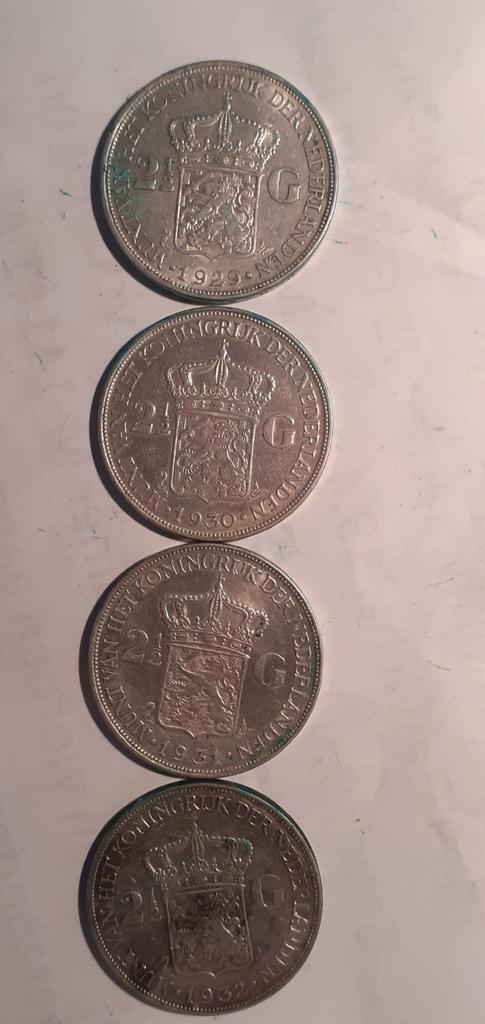 4 rijksdaalders., Postzegels en Munten, Munten | Europa | Niet-Euromunten, Ophalen of Verzenden