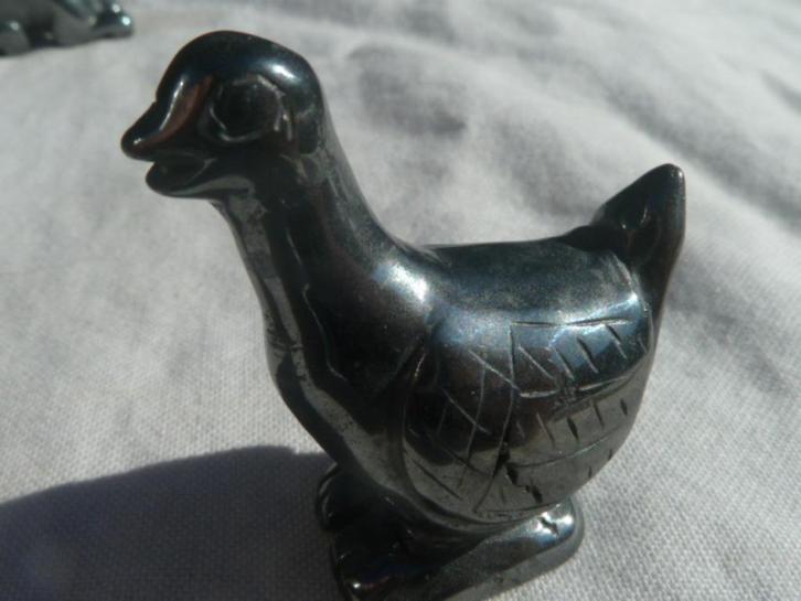 eend van Hematiet, Sieraden, Tassen en Uiterlijk, Edelstenen, Nieuw, Ophalen of Verzenden