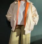 Bomberjack jas, Kleding | Dames, Ophalen of Verzenden, Zo goed als nieuw, Maat 38/40 (M), Wit
