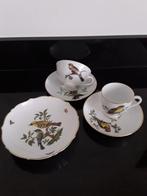Furstenberg bonbonschaal&2kop en schotels met vogeldecor, Huis en Inrichting, Keuken | Servies, Verzenden, Zo goed als nieuw, Overige stijlen