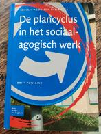 Britt Fontaine - De plancyclus in het sociaal-agogisch werk, Boeken, Politiek en Maatschappij, Nederland, Britt Fontaine, Maatschappij en Samenleving