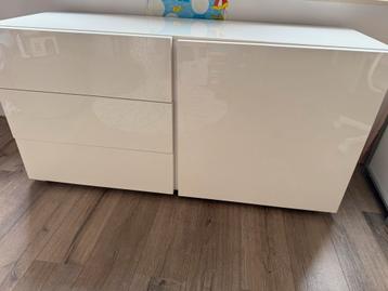 Hoogglans Wit Dressoir beschikbaar voor biedingen