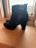 Mooi dameslaarjes met hak, Ophalen, Zwart, Lage of Enkellaarzen, Gedragen