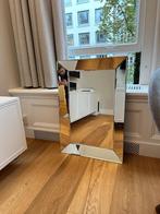 Spiegel vintage met brede rand 55 x 80 cm, Huis en Inrichting, Woonaccessoires | Spiegels, Ophalen, Gebruikt, Minder dan 100 cm