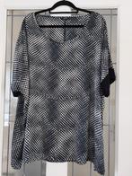 Zgan zwart/creme top van Promiss, maat 52, Promiss, Zwart, Zo goed als nieuw, Shirt of Top