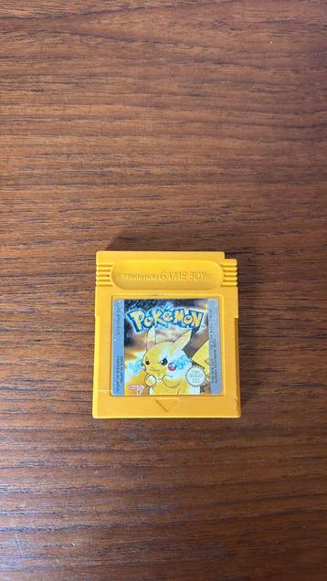 Pokémon yellow  beschikbaar voor biedingen