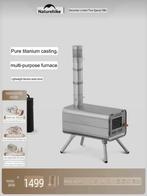 Titanium alloy folding tent wood stove, Ophalen of Verzenden, Nieuw