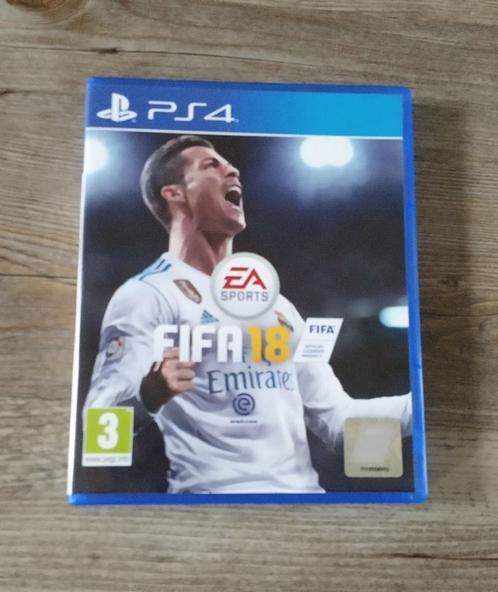 ps4 fifa 18 game 2018 ps 4 spel fifa18 voetbal ronaldo play, Spelcomputers en Games, Games | Sony PlayStation 4, Gebruikt, Sport