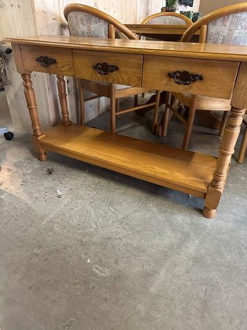 Houten Console Tafel met Lades beschikbaar voor biedingen