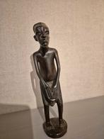 Houten Beeldje Afrikaanse Man, Antiek en Kunst, Kunst | Niet-Westerse kunst, Ophalen of Verzenden