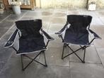 Twee inklapbare stoel, Caravans en Kamperen, Camper-accessoires, Ophalen of Verzenden, Zo goed als nieuw
