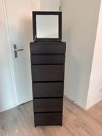 IKEA malm kast 6 lades met spiegel, Huis en Inrichting, Kasten | Ladekasten, 5 laden of meer, Verzenden, 50 tot 100 cm, Zo goed als nieuw