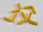 Partij 5x nieuwe gele Lego Technic hoek balken, Nieuw, Ophalen of Verzenden, Lego, Losse stenen