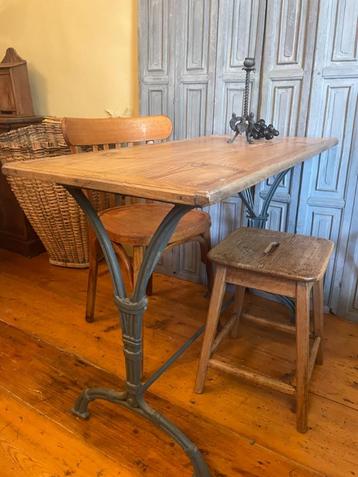 Schitterende Bistrotafel Tafel Bijzettafel Frans beschikbaar voor biedingen