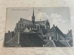 Ansichtkaart Groote Kerk in Vogelvlucht Goes, Ophalen of Verzenden, 1920 tot 1940, Ongelopen, Zeeland