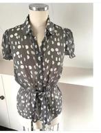 George grijs noppen beeldige blouse mt 36/38 chcs, George, Ophalen of Verzenden, Zo goed als nieuw, Maat 36 (S)