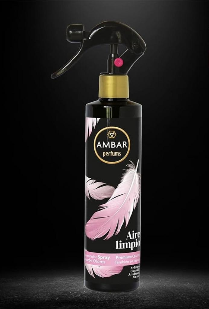 Ambar Aire Limpio Luchtverfrisser Spray - Frisse Was Geur, Verzenden, Nieuw