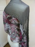 Grote sjaal paars wit zwart Street one, Maat 38/40 (M), Street One, Ophalen of Verzenden, Zo goed als nieuw