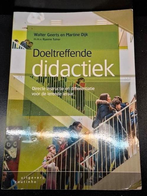 Walter Geerts - Doeltreffende didactiek, Boeken, Studieboeken en Cursussen, Zo goed als nieuw, Ophalen of Verzenden