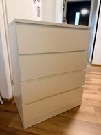 Malm Ladekast met 4 Laden, Huis en Inrichting, Kasten | Ladekasten, Ophalen, Overige materialen, 100 tot 150 cm, 50 tot 100 cm