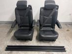 2 Exclusieve Camperstoelen in leer voor  Camper,Oldtimer,Bus, Ophalen, Zo goed als nieuw
