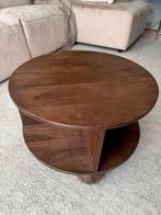 Houten Bijzettafel / Salontafel - Rond H&M Home, Huis en Inrichting, Minder dan 50 cm, 50 tot 75 cm, Rond, Ophalen of Verzenden