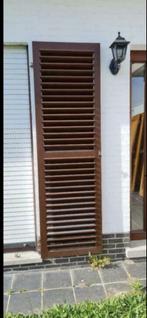 Prachtset massieve meranti louvreluiken of raamluiken, La belle porte, Jurgen.hoogenboezem@gmail.com, Overige typen, Zo goed als nieuw