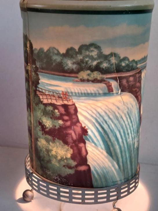1955 USA Econolite Niagara motion draailamp, Antiek en Kunst, Antiek | Lampen, Ophalen of Verzenden
