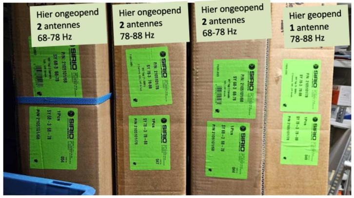Sirio Antenne, meerdere types nieuw in doos, Telecommunicatie, Antennes en Masten, Zo goed als nieuw, Antenne, Ophalen of Verzenden