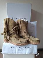 El Vaquero Arya Silverstone Grun Ibiza Laarzen 39, Kleding | Dames, Lage of Enkellaarzen, Nieuw, Ophalen of Verzenden, Groen