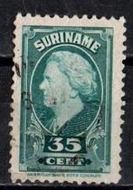Suriname nr. 235 Koningin Wilhelmina 1945 gestempeld, Postzegels en Munten, Postzegels | Suriname, Verzenden, Gestempeld