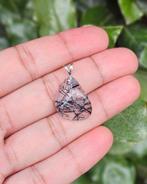 Vrijvorm Rutielkwarts Hanger Yuki - Echt Zilver, Sieraden, Tassen en Uiterlijk, Info@lavicollection.com, Nieuw, Met edelsteen