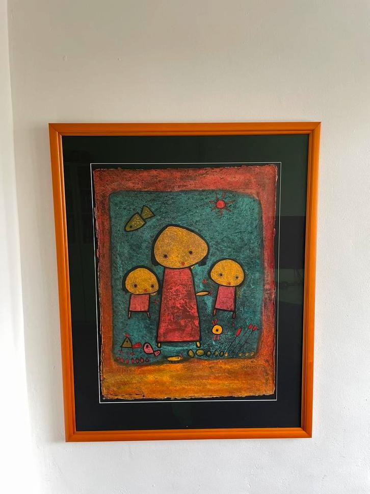 Giovanni Vetere zeefdruk, Antiek en Kunst, Kunst | Litho's en Zeefdrukken, Ophalen
