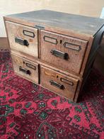 Vintage Houten Ladenblokken, Antiek en Kunst, Antiek | Meubels | Kasten, Ophalen